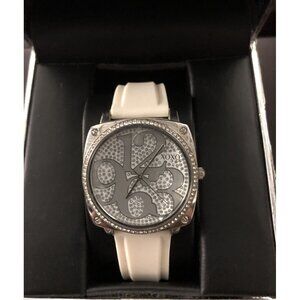 Women's Oversized Rhinestone encrusted XOXO Quartz Watch  Needs Battery